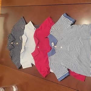 Bundle of 4 collared shirts
